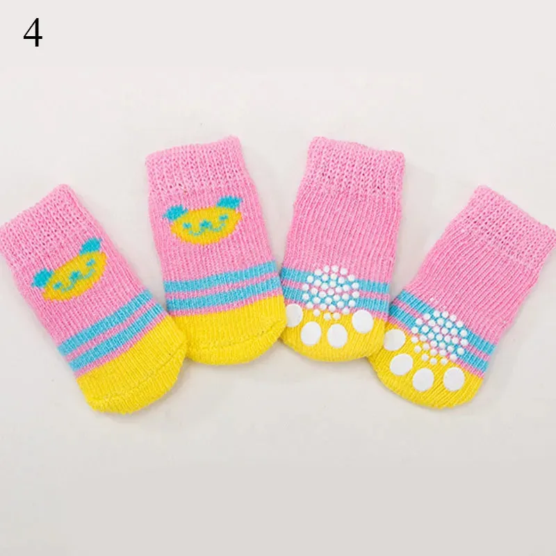 Socks for dogs 4pcs Anti Slip