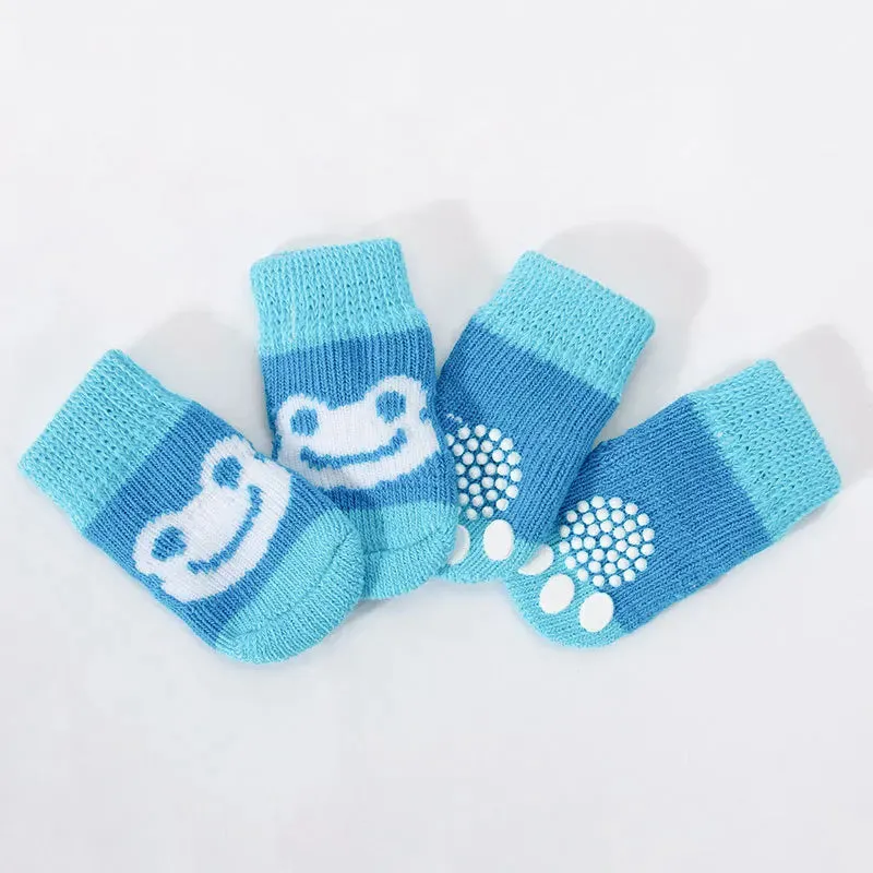 Socks for dogs 4pcs Anti Slip