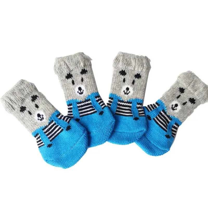 Socks for dogs 4pcs Anti Slip