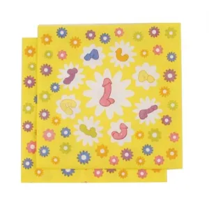 Super Fun Penis Party Napkins - 8 Count