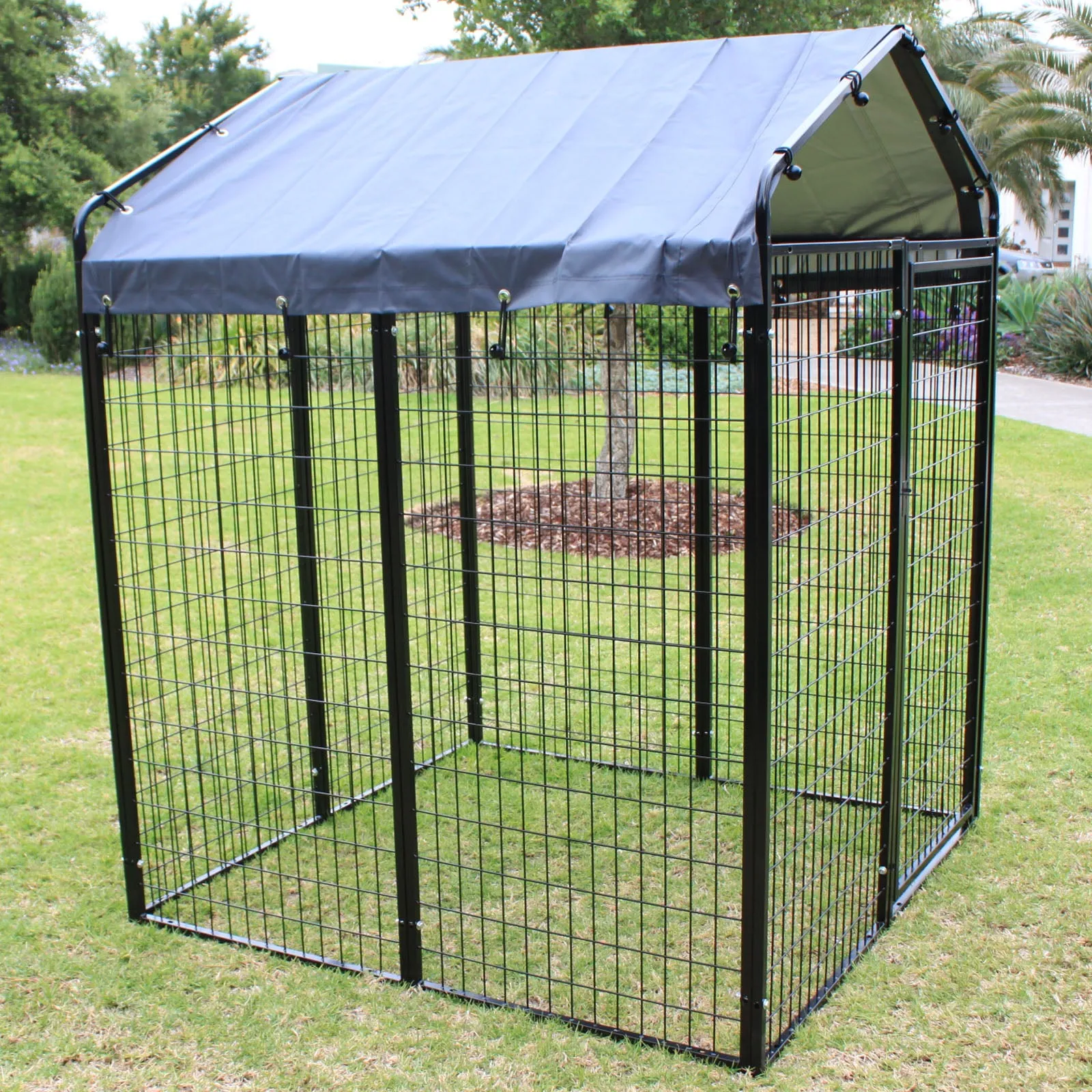 Super Heavyduty Dog Pen Run with Waterproof Cover and Frame