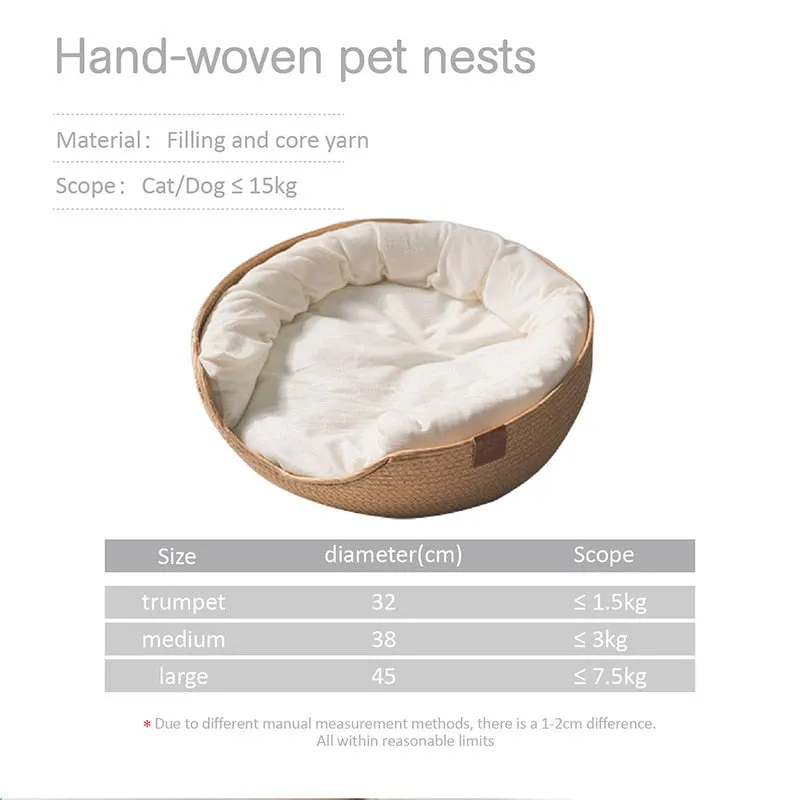 TEEK - Cozy Nest Pet Bed