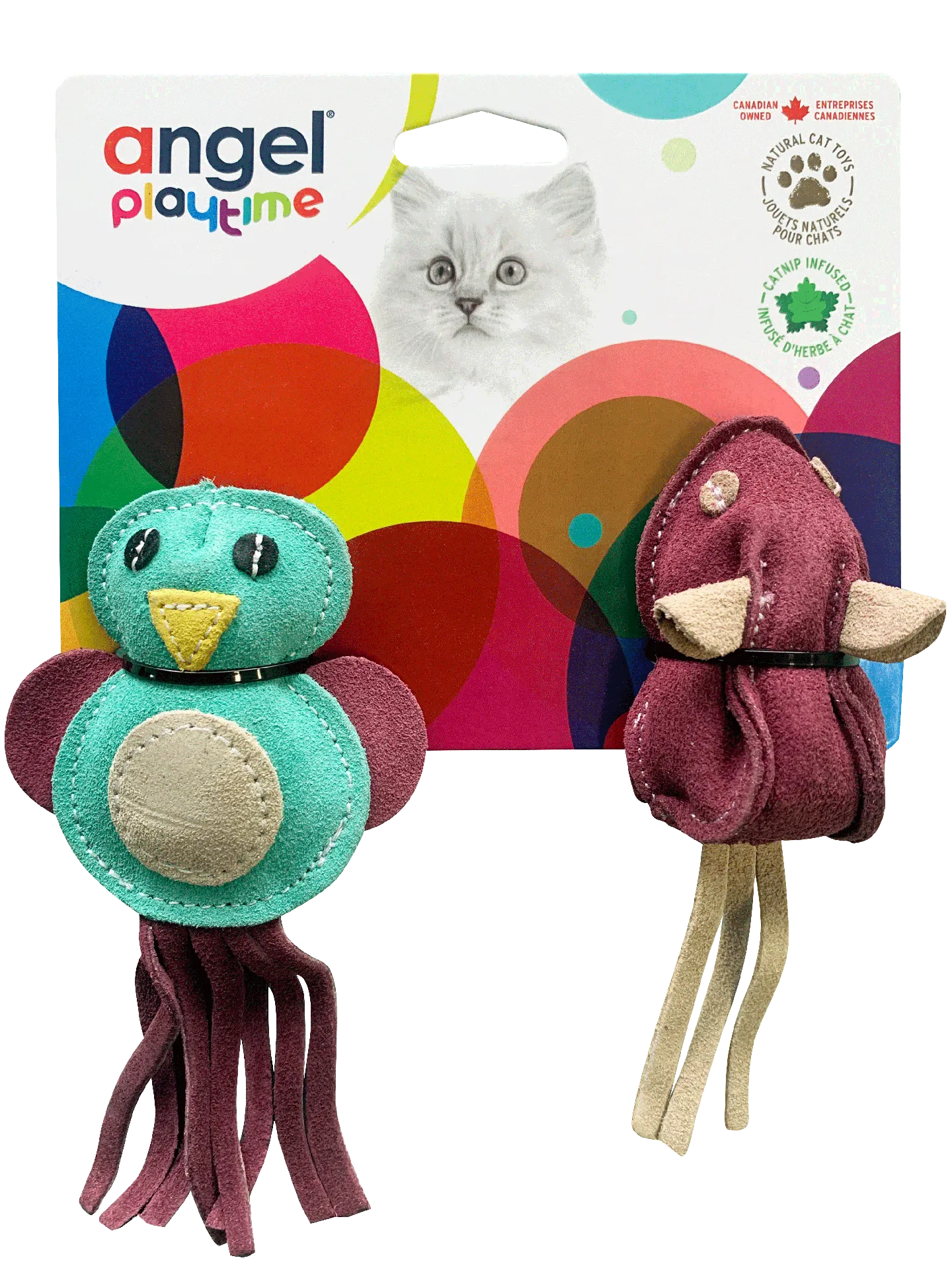 Urban Critters Natural Cat Toy