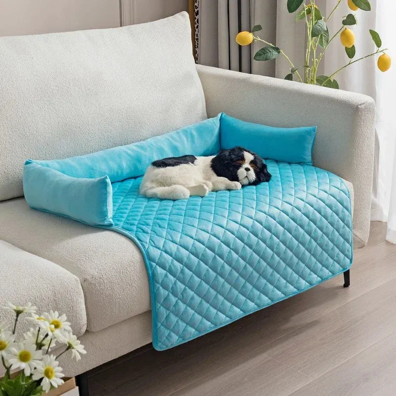 Velvet Pet Sofa Bed