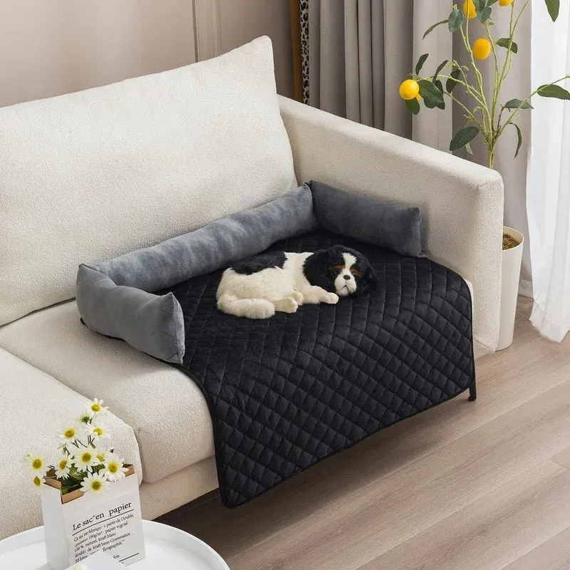 Velvet Pet Sofa Bed