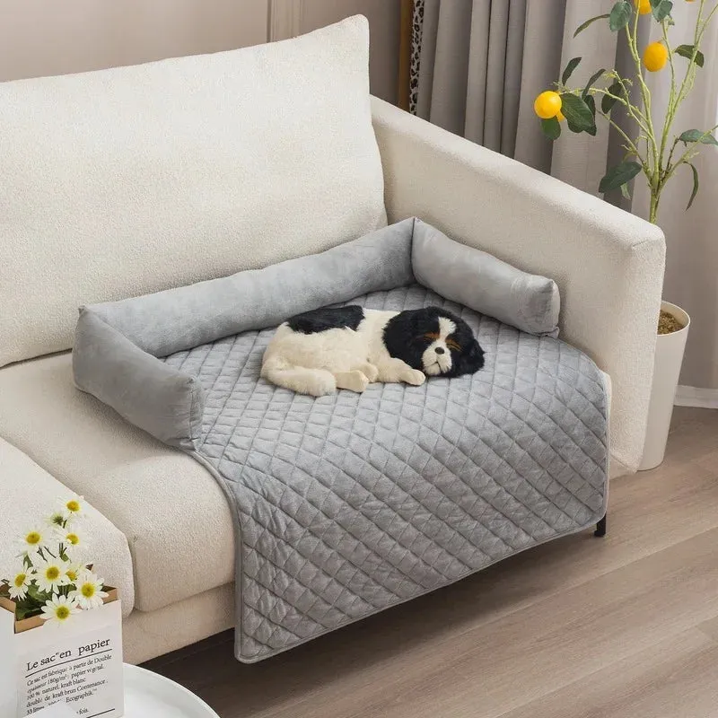 Velvet Pet Sofa Bed