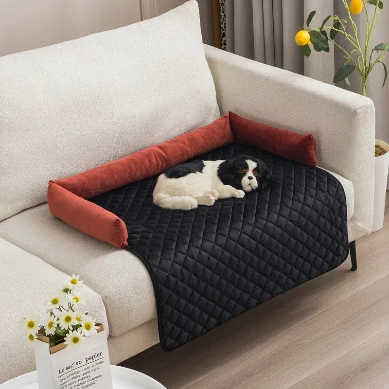 Velvet Pet Sofa Bed