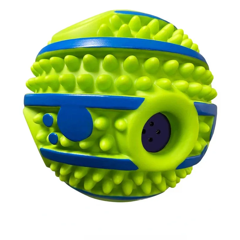 Wobble Wag Giggle Glow Ball Interactive Dog Toy Fun Giggle Sounds When Rolled or Shaken Pets Know Best as Seen on TV