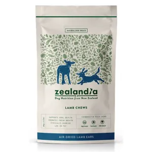 Zealandia Dog Nutrition from New Zealand - Air-Dried Lamb Ears Chews 90g